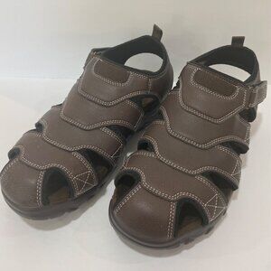 Mens Tansmith Brown Seaman Sandals Size 10 NWOT